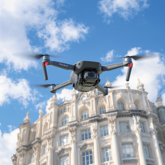 Drone personnalisé pour l'inspection de bâtiments