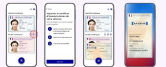 Voici comment ajouter la carte grise de votre véhicule sur l'appli France Identité