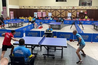 Mini-jeux du Pacifique 2025 : pour leur entrée en lice, les pongistes obtiennent l'argent par équipe
