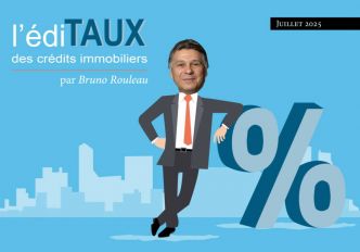 La tendance des taux des crédits immobiliers en juillet 2025 : avis de mer calme pour le début de l'été