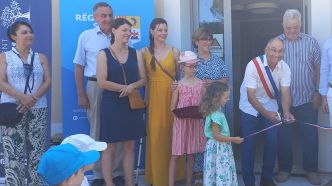 La micro-crèche Le Jardin de Malou a été inaugurée à Verquières après presque trois ans de travaux