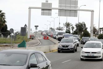 Un accident sur l'A8 perturbe fortement la circulation à hauteur de Mandelieu en direction de l'Italie