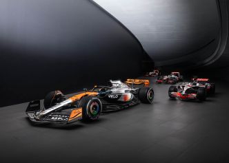 McLaren F1 présente sa livrée spéciale Chrome pour le GP de Grande-Bretagne