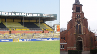 Un club de football belge rachète l’église voisine : « On va en faire un bed and breakfast »