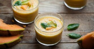 Avec juste un melon et un concombre, préparez ce gaspacho ultra frais en 5 minutes