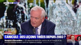 Canicule de 2003: "Je m'en souviendrai toujours, c'était une période de drame extrêmement difficile", déclare Jean-Pierre Raffarin, ancien Premier ministre