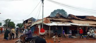 Incendie au marché de Kourouka : les pertes s’évaluent à près d’un milliard de GNF 