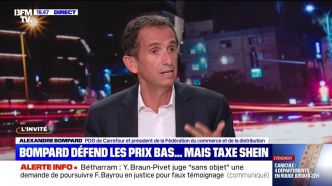 Colis chinois: "Shein, Temu... Ils ne respectent rien", déclare Alexandre Bompard, PDG de Carrefour et président de la Fédération du commerce et de la distribution