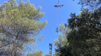 Une antenne relais a été réhaussée pour permettre la couverture prochaine d'Orange à Pierrevert