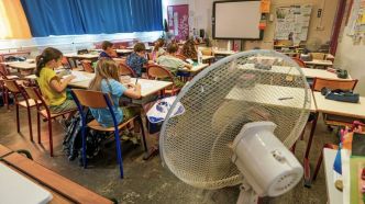 La canicule rend la dernière semaine d'école insupportable dans les écoles de l'étang de Berre