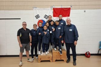 Pluie de médailles pour le club Hong Sang Nae à l'Île-du-Prince-Édouard