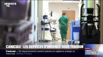 Canicule: les services des urgences sous tension