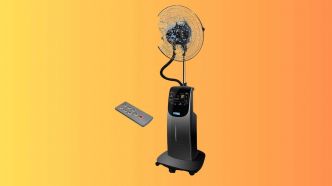 Soldes : en promo, ce ventilateur brumisateur est indispensable contre la canicule