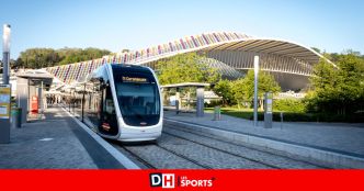 Une personne a été blessée lors d'une collision entre un tram et une voiture à Liège