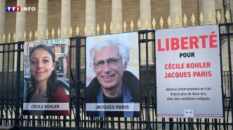 Français détenus en Iran : Cécile Kohler et Jacques Paris inculpés d'espionnage pour le compte d'Israël | TF1 INFO