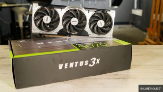 Actualité : Soldes / Bon plan – La carte graphique Nvidia GeForce RTX 5070 Ti Gainward "5 étoiles" à 907,90 €