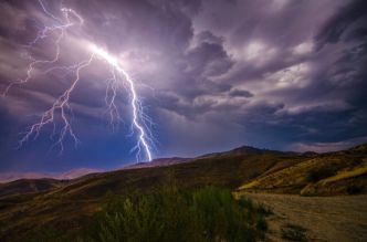 Orages violents : plus de 3000 impacts de foudre recensés dans la région mercredi