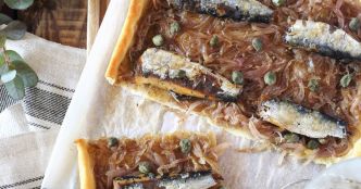 Pissaladière toute simple sans olives