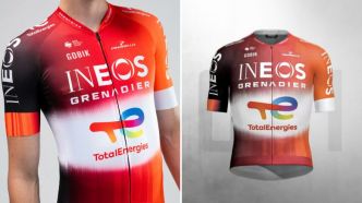 TDF. Tour de France - Le maillot d'INEOS Grenadiers... avec TotalEnergies