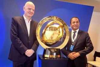 Le président de la FIFA, Gianni Infantino, à Madagascar avant la fin de l'année 2025