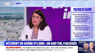 Accident en Saône-et-Loire : un ado tué, 4 blessés - 03/07