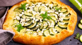 Cette tarte aux courgettes marinées va devenir votre recette préférée de l'été