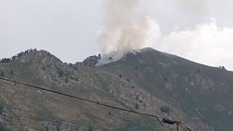 Le feu a pris mercredi dans un endroit inaccessible à 2 000 m d'altitude : Les sapeurs-pompiers toujours en lutte contre les flammes à Py