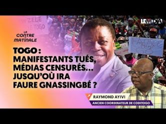 Togo : manifestants tués, médias censurés... Jusqu'où ira Faure Gnassingbé ? (Vidéo)