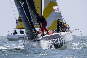 TourVoile. La flotte à Pornichet, Paprec by Normandy Inshore Program en tête