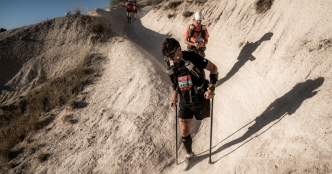 Unijambiste, Pierre Borgella termine les 70 km du Marathon des Sables Cappadoce 