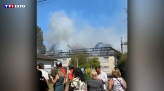 "Le feu part du panneau solaire puis s'étend sur le toit" : les équipements photovoltaïques causent-ils des incendies ? | TF1 INFO
