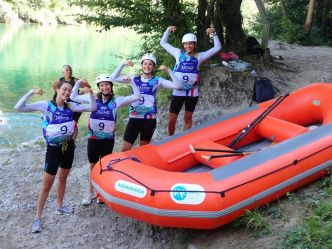 Rafting : l'équipe de Paloises championne du monde junior en rivière