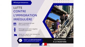 Lutte contre l'immigration irrégulière : 63 étrangers reconduits à la frontière
