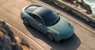 La nouvelle Porsche 911 Carrera 4S ressemble beaucoup à l'ancienne GTS
