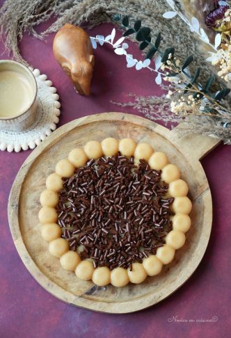Gâteau à la creme mont blanc au micro-ondes