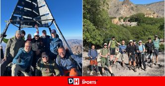Atteint de la maladie de Charcot, Vincent gravit le plus haut sommet d'Afrique du Nord pour la bonne cause