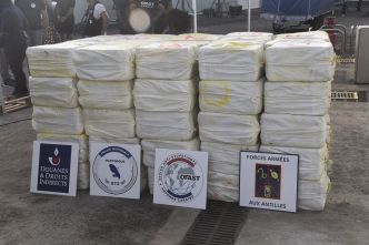 Saisie de cocaïne : plus de 2,4 tonnes interceptées par les Forces armées aux Antilles