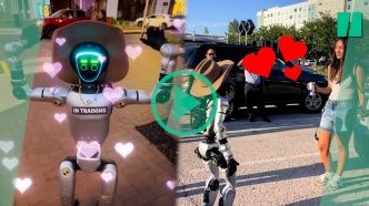Au Texas, un robot dragueur boosté à l'IA charme les passants et inquiète les internautes