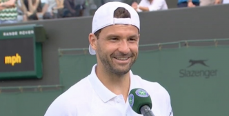 Grigor Dimitrov, vainqueur de Corentin Moutet : « Je n'ai pas vu beaucoup de services à la cuillère, ce qui ne lui ressemble pas du tout. Je le remercierai plus tard »