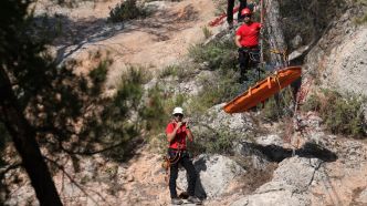 Ces pompiers sauveteurs de l'extrême en milieu périlleux et montagne dans les Bouches-du-Rhône
