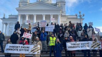 Les manifestations en Finlande, reflet d'une crise de confiance envers l'État