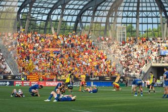 Top 14 de Rugby : amendes et suspension de terrain après des violences lors du barrage Grenoble-Perpignan