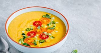 Adieu gaspacho rouge : cette version aux tomates jaunes est encore plus savoureuse