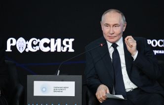 Poutine salue un bond technologique russe dans les drones et la robotique