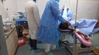Le bloc opératoire de l'hôpital de Mbigou réhabilité grâce à la caravane chirurgicale de l'association Kundu Mulebe