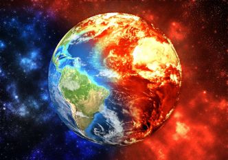 Hier a été la journée la plus extrême de l'histoire climatique mondiale : pendant que le Nord brûle, le Sud est sous la neige