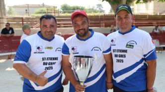 Pétanque : la triplette Hatchadourian-Riviera-Bauer s'impose au Festival des Alpilles