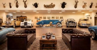 Cette maison à 100 millions d'euros a son propre musée automobile