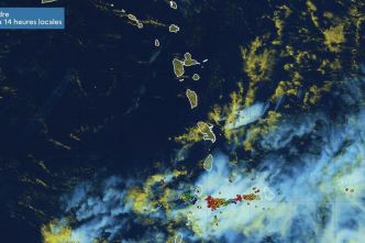 Une onde tropicale peu active traverse l'Arc Antillais