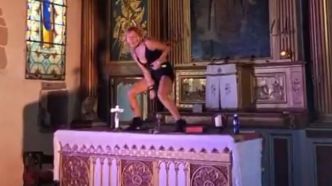 Une humoriste simule un acte de masturbation lors d'un stand-up dans une église basque, le diocèse crie au « sacrilège »